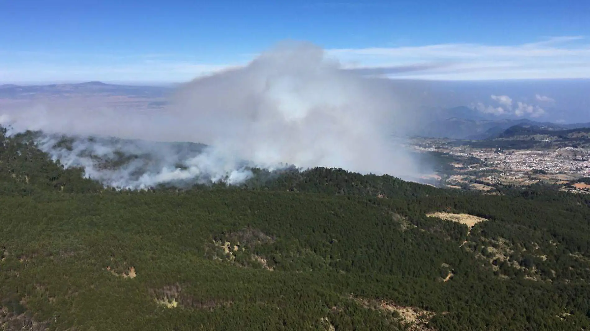 Fuego | Incendio Forestal en Las Vigas